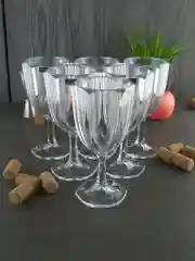 Прозрачный набор бокалов для вина Crystalite Bohemia LUMIER 380 мл 6 шт.
