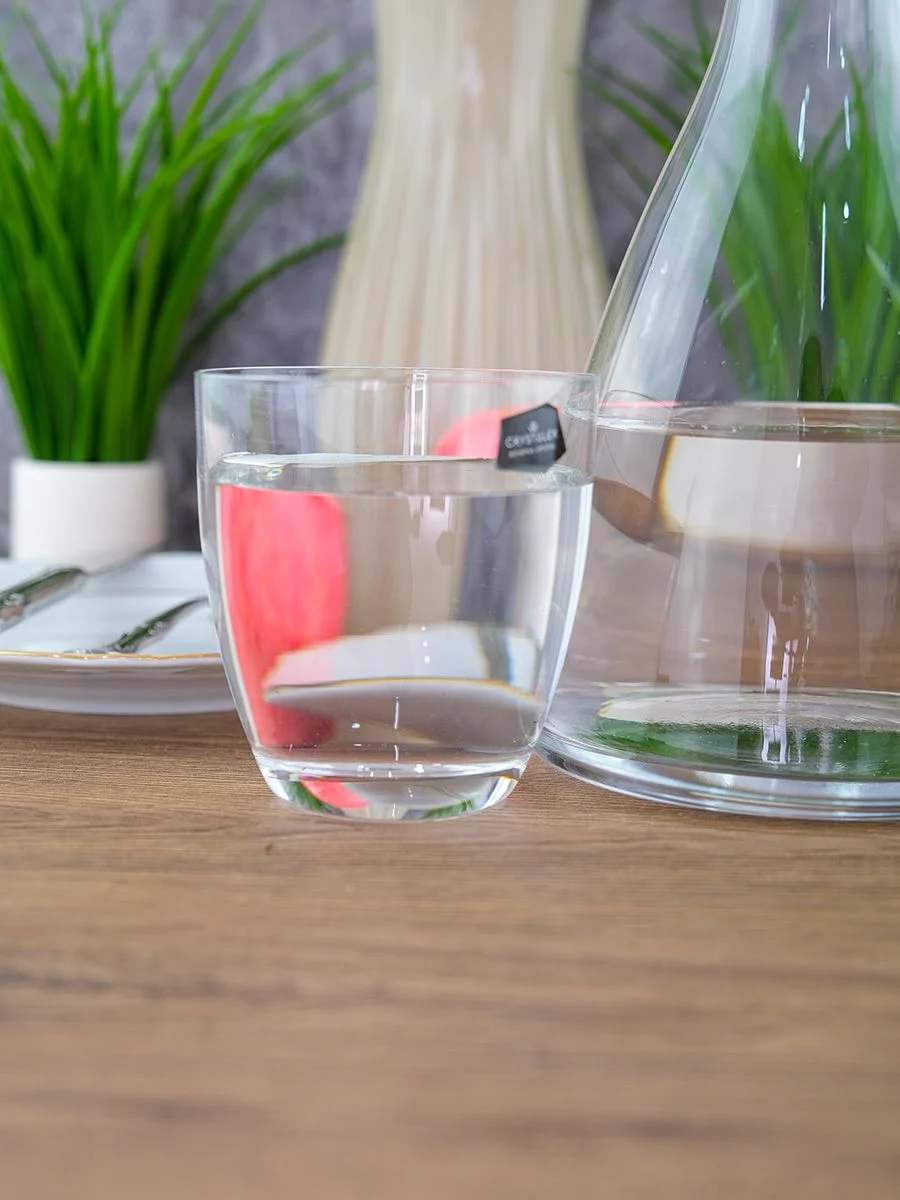 Прозрачный набор для воды 5 предмета Water set Bar Crystalex