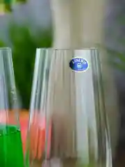 Прозрачный набор стаканов для воды высокие Columba Optic Crystalite Bohemia 580 мл 2 шт.