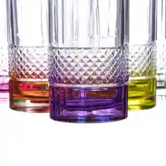 Разноцветный набор стаканов для воды RCR Brillante Color 360мл (6 шт)