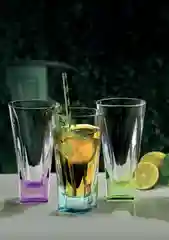 Разноцветный набор стаканов для воды RCR Brillante Color 360мл (6 шт)