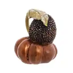 Синий набор статуэток Repast Ёжики с тыквой 10*8*7 см (4 шт)