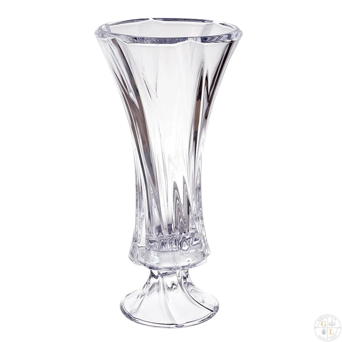 Прозрачный ваза 39 см Oklahoma, Footed Vase OKLAHOMA