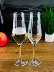 Прозрачный набор фужеров для шампанского Crystalex Tulipa optic 170 мл (6 шт)