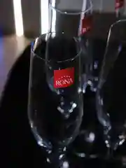 Прозрачный набор бокалов для шампанского SWAN из хрустального стекла 190 мл REPAST&RONA 6 шт.