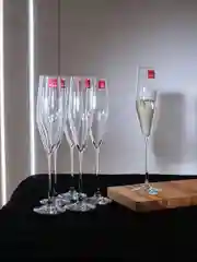 Прозрачный набор бокалов для шампанского SWAN из хрустального стекла 190 мл REPAST&RONA 6 шт.