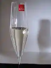Прозрачный набор бокалов для шампанского SWAN из хрустального стекла 190 мл REPAST&RONA 6 шт.