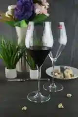 Прозрачный набор бокалов для вина SWAN из хрустального стекла 700 мл REPAST&RONA 6 шт.