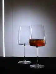 Прозрачный набор бокалов для вина LORD из хрустального стекла 670 мл REPAST&RONA 4 шт.