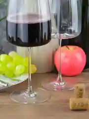Прозрачный набор бокалов для вина LORD из хрустального стекла 670 мл REPAST&RONA 4 шт.