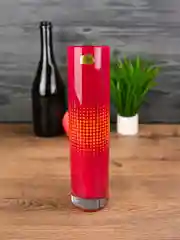 Красный ваза Bohemia Сrystalex 24 см красная