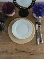 Белый набор плоских тарелок 17 см Repast Rococo 6 шт.