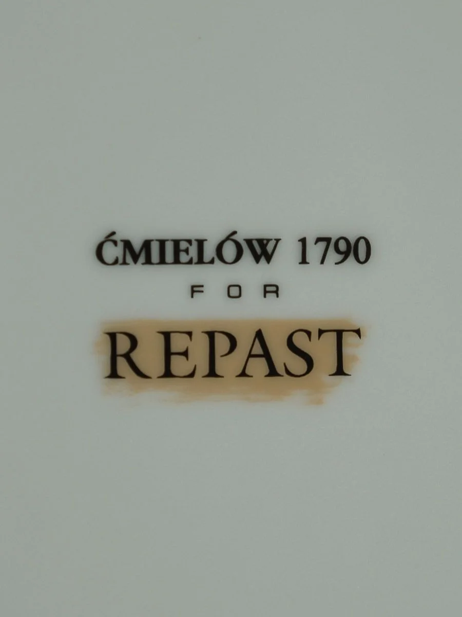 Белый салатник Repast Rococo 27 см