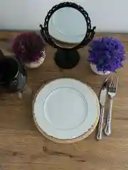 Набор плоских тарелок 21 см Repast Rococo с золот.полос. ( 6 шт)