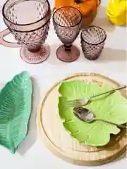 Набор сервировочных блюд Repast Green summer лист банана 26*12,5*2,8 см (2 шт)
