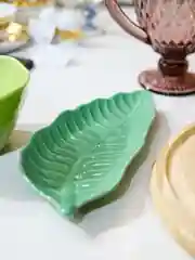 Набор сервировочных блюд Repast Green summer лист банана 26*12,5*2,8 см (2 шт)