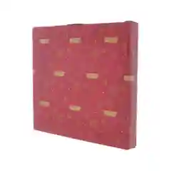 Белый блюдо сервировочное ёлочная игрушка Repast Санта 26*23*3 см