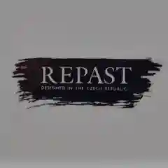 Белый блюдо сервировочное ёлочная игрушка Repast Санта 26*23*3 см