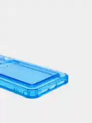 Синий чехол для iPhone 7/8 Plus/XR/11/12/13/Pro/Pro Max, силиконовый, с карманом для карт