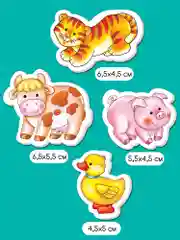 Игры на магнитах. Большой набор животных Дрофа-Медиа