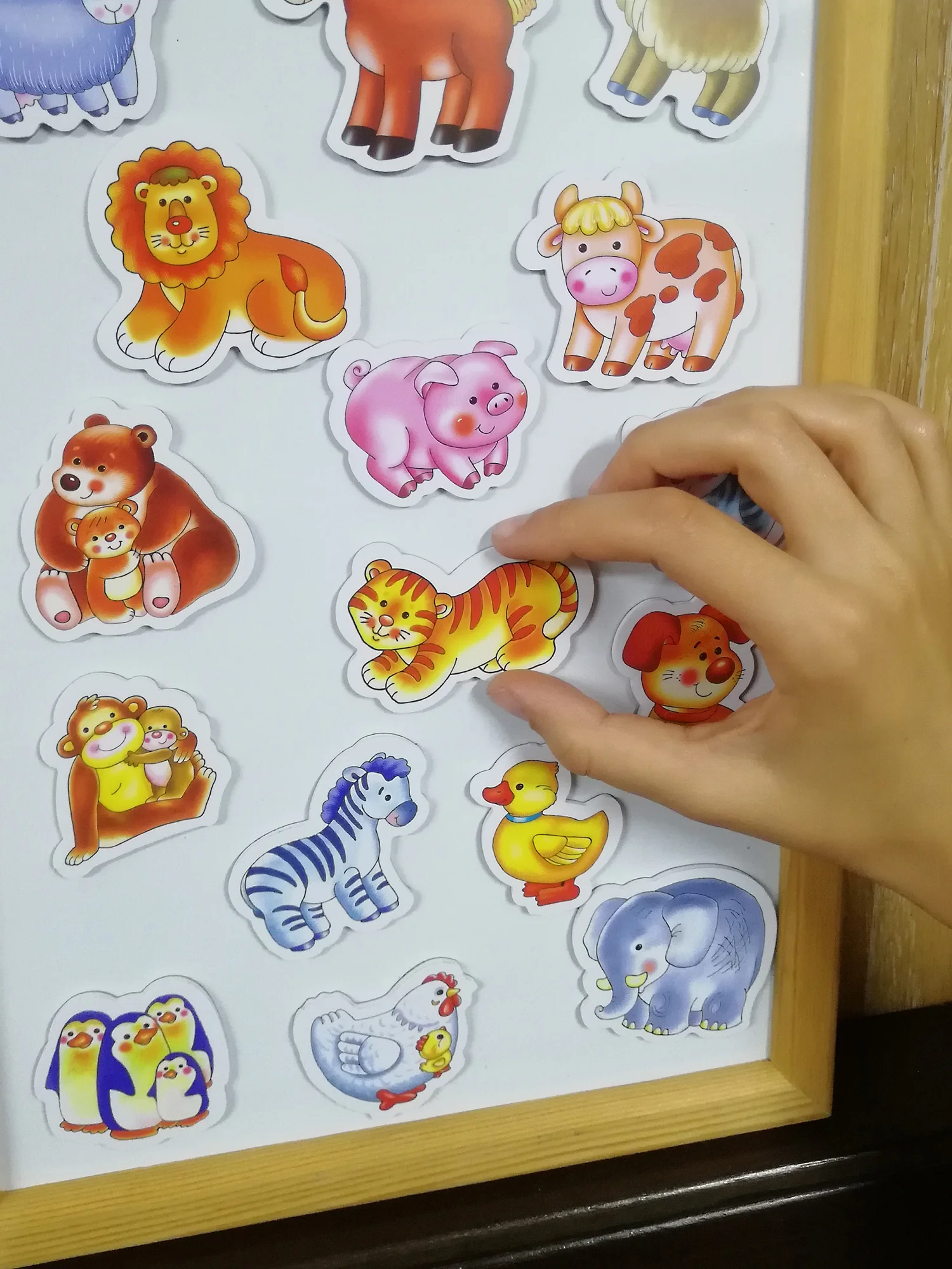 Игры на магнитах. Большой набор животных Дрофа-Медиа