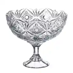 Прозрачный конфетница на ножке Crystalite Bohemia Miranda 22 см