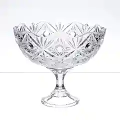 Прозрачный конфетница на ножке Crystalite Bohemia Miranda 22 см