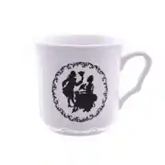 Белый кружка средняя карель Nela Time