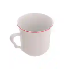 Белый кружка карель DUBI Маки