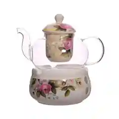 Прозрачный чайник с подогревом Royal Classics 600 мл