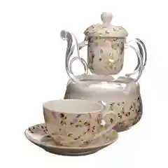 Прозрачный чайный сервиз Royal Classics
