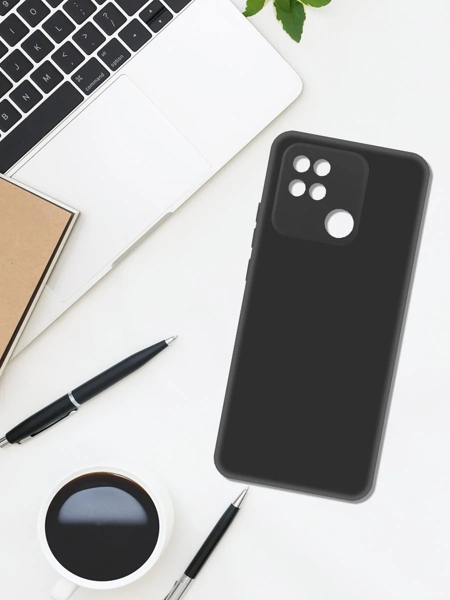 Чехол-накладка Krutoff Soft Case для Xiaomi Redmi 10A черный
