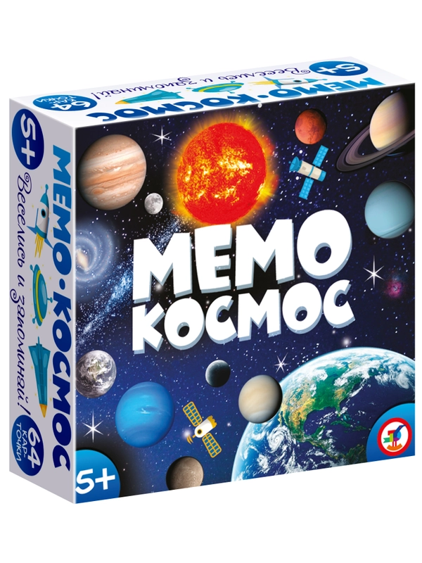 Настольная игра "Мемо. Космос"