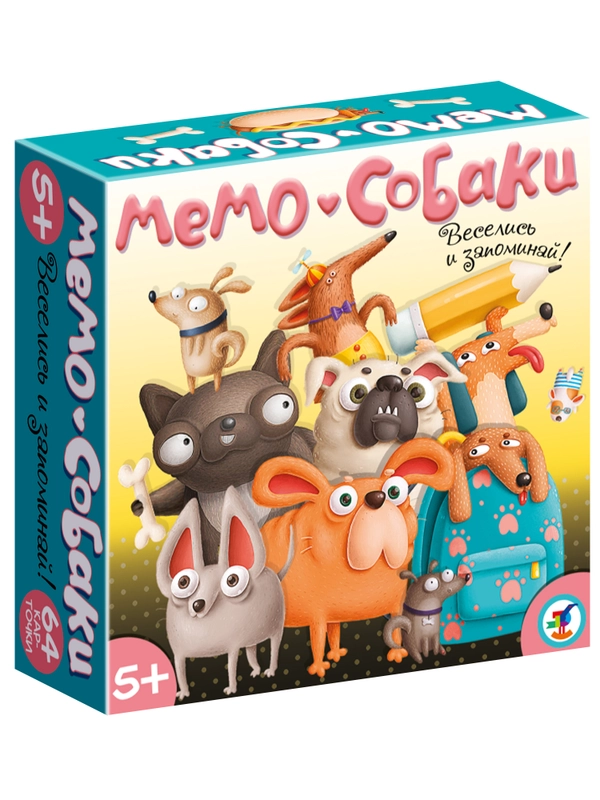 Настольная игра "Мемо. Собаки"