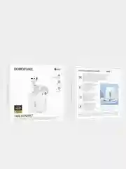 Белый наушники беспроводные Borofone BW38