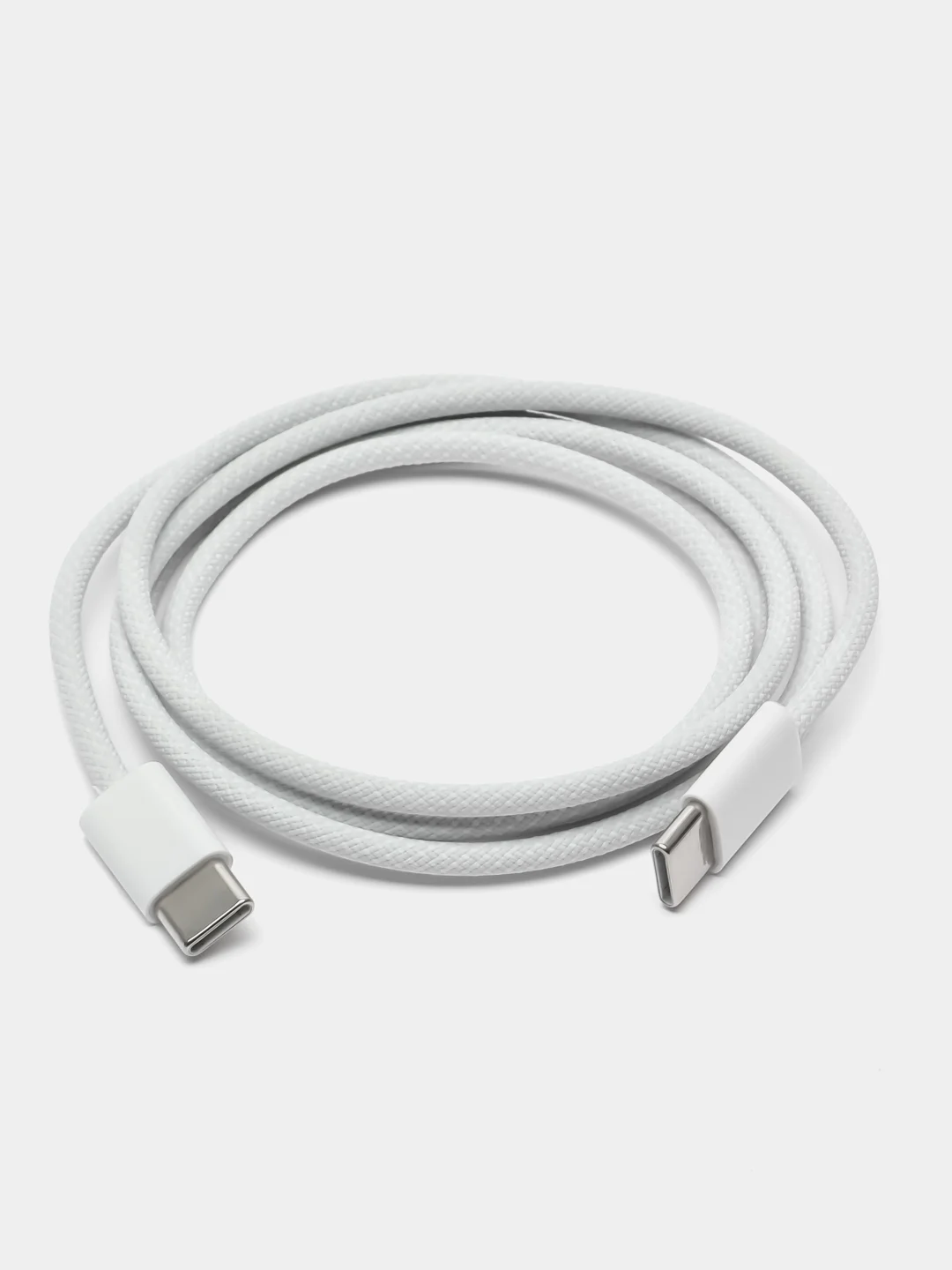 Блок с кабелем в комплекте для IPhone Type-C-Lightning и Type-C-Type-C