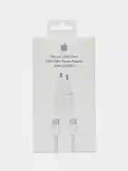Блок с кабелем в комплекте для IPhone Type-C-Lightning и Type-C-Type-C