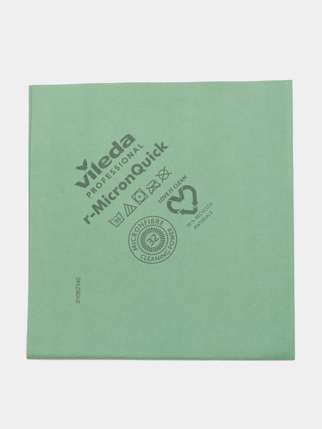 Зеленый салфетка Vileda Professional МикронКвик, универсальная
