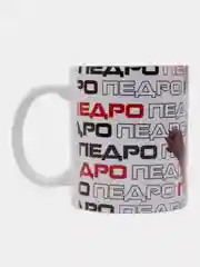 Багровый кружка сувенирная енот "ПЕДРО"