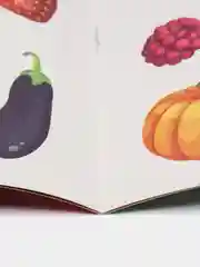 Наклейки многоразовые Что где растёт, формат А4
