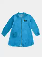 Лазурный халат детский велюровый, Lilians