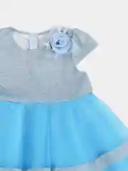 Голубой платье нарядное праздничное