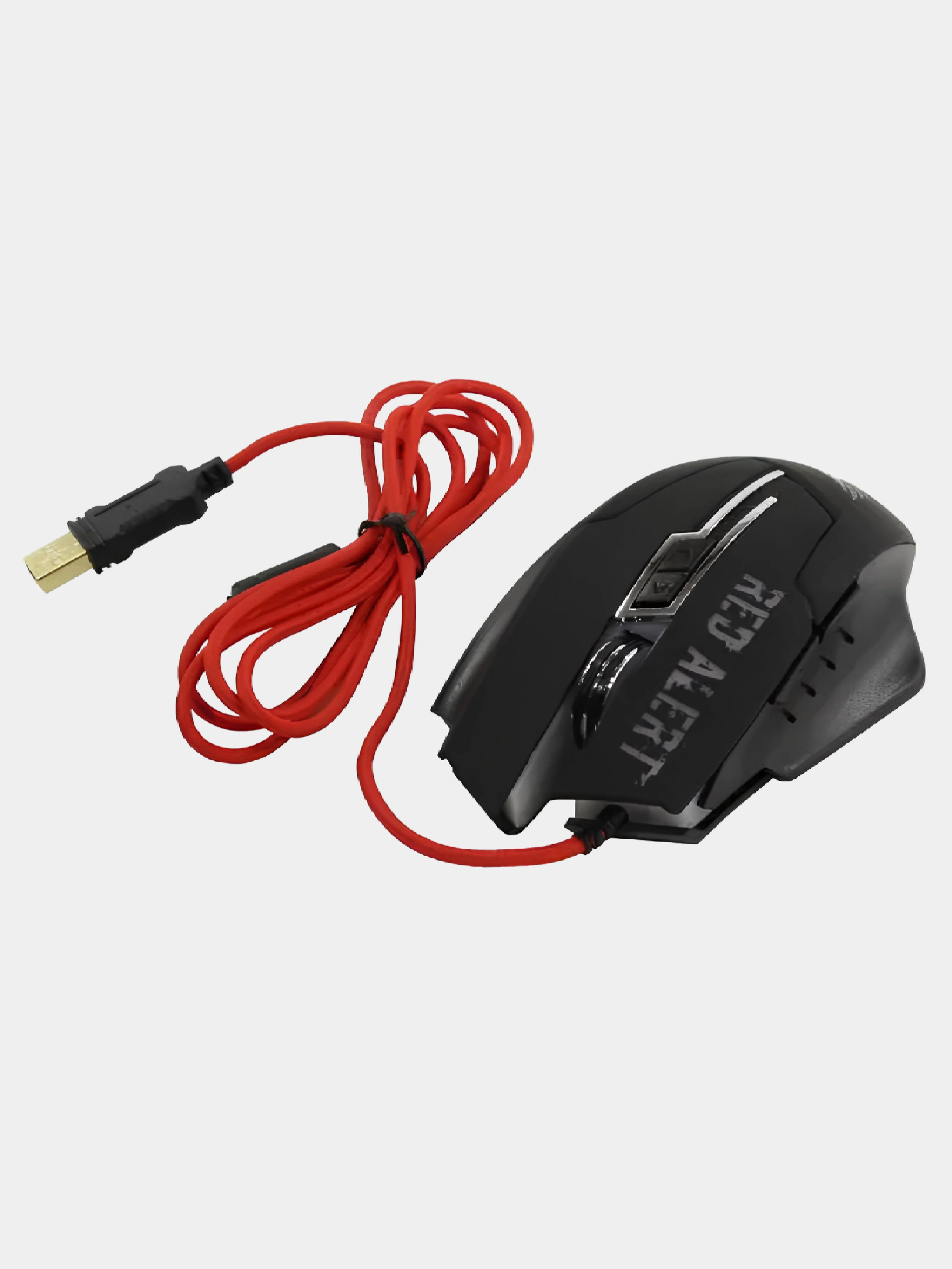Мышь проводная оптическая QUMO Dragon War Red Alert