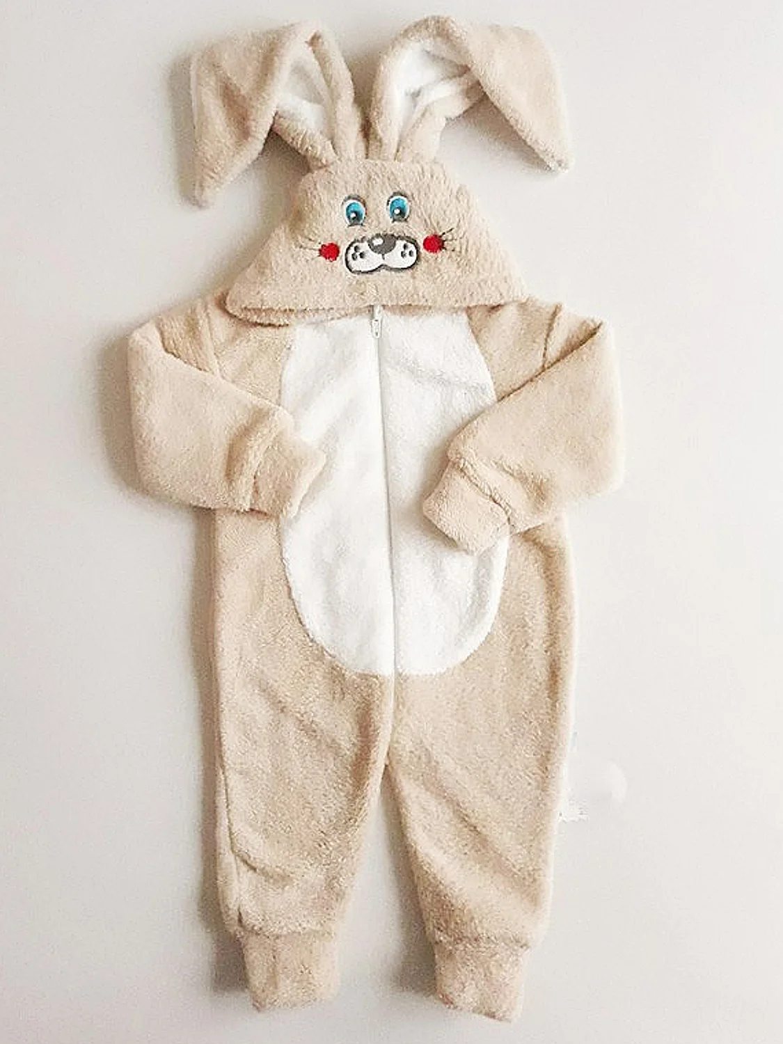Костюм детский из хлопка, кигуруми, рост 80-122 см