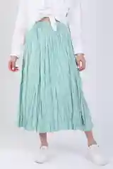 Юбка жатка длинная хлопок, нарядная