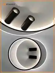 Управляемая потолочная люстра светодиодная  с пультом Estares  GEOMETRIA downlight 65W