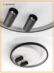 Управляемая потолочная люстра светодиодная  с пультом Estares  GEOMETRIA downlight 65W