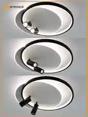 Управляемая потолочная люстра светодиодная  с пультом Estares  GEOMETRIA downlight 65W