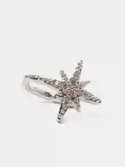 Каффы серьги "Star", блестящие, серьги женские каффы без прокола бижутерия