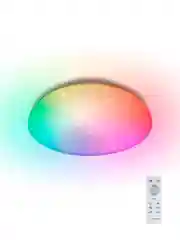 Управляемая потолочная светодиодная люстра с пультом Estares SATURN 25W RGB круг,до15 кв.м